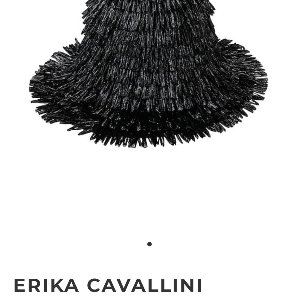Black Fringe Women's Hat